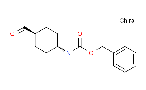 CAS No. 412357-50-7, trans-4-(Benzyloxycarbonylamino)-cyclohexanecarbaldehyde