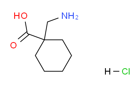 CAS No. 1199589-63-3, 1-(aminomethyl)cyclohexane-1-carboxylic acid hydrochloride