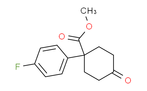 CAS No. 80912-51-2, Methyl 1-(4-fluorophenyl)-4-oxocyclohexane-1-carboxylate
