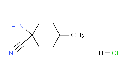 CAS No. 92334-10-6, 1-Amino-4-methylcyclohexane-1-carbonitrile HCl