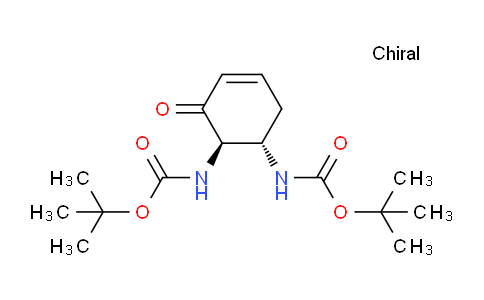 CAS No. 891831-16-6, di-tert-butyl ((1S,2R)-3-oxocyclohex-4-ene-1,2-diyl)dicarbamate