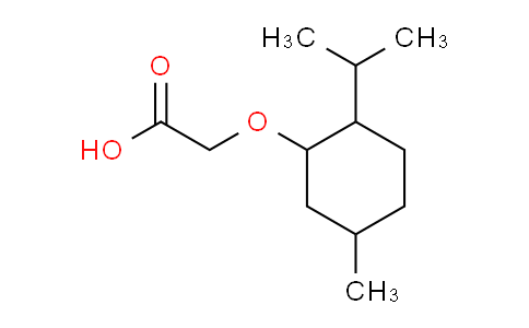 CAS No. 40248-63-3, 2-(5-methyl-2-propan-2-ylcyclohexyl)oxyacetic acid