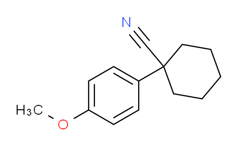 CAS No. 36263-51-1, 1-(4-Methoxyphenyl)cyclohexane-1-carbonitrile