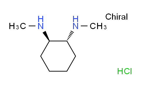 CAS No. 1217806-37-5, (1R,2R)-rel-N1,N2-Dimethylcyclohexane-1,2-diamine hydrochloride