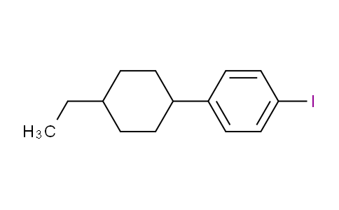 CAS No. 918826-32-1, 1-(trans-4-Ethylcyclohexyl)-4-iodobenzene