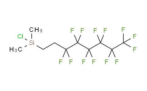 CAS No. 102488-47-1, Chlorodimethyl(3,3,4,4,5,5,6,6,7,7,8,8,8-tridecafluorooctyl)silane