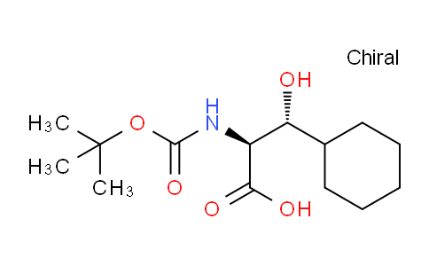 CAS No. 120963-86-2, (2S,3R)-2-((tert-Butoxycarbonyl)amino)-3-cyclohexyl-3-hydroxypropanoic acid