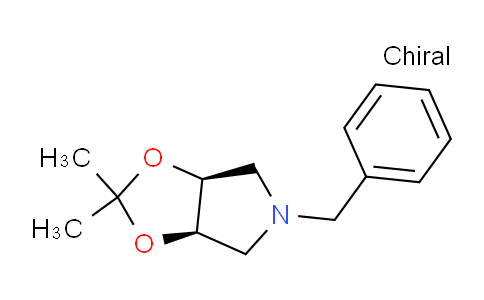 CAS No. 1028903-73-2, (3aR,6aS)-5-Benzyl-2,2-dimethyltetrahydro-3aH-[1,3]dioxolo[4,5-c]pyrrole