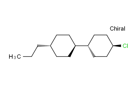 CAS No. 175842-70-3, 4-chloro-4'-propylbi(cyclohexane)