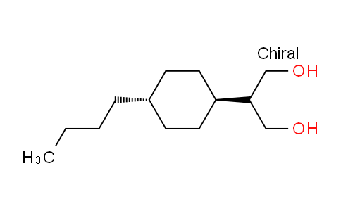 CAS No. 132310-87-3, 2-((1s,4r)-4-Butylcyclohexyl)propane-1,3-diol