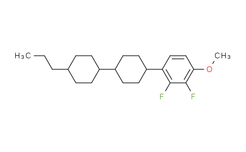 CAS No. 1245647-42-0, 4-(2,3-Difluoro-4-methoxyphenyl)-4'-propylbi(cyclohexane)