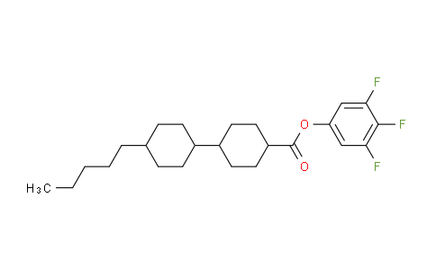 CAS No. 175859-25-3, (trans,trans)-3,4,5-Trifluorophenyl 4'-pentyl-[1,1'-bi(cyclohexane)]-4-carboxylate