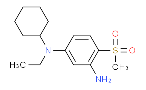 CAS No. 1220017-67-3, N1-Cyclohexyl-N1-ethyl-4-(methylsulfonyl)benzene-1,3-diamine