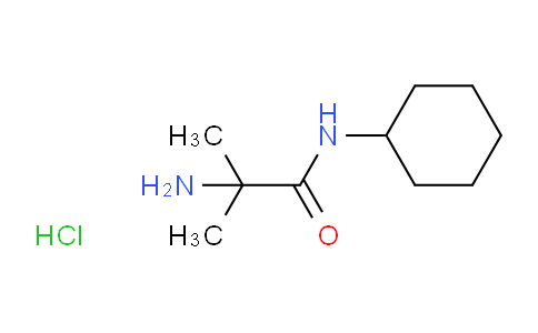 CAS No. 1220029-00-4, 2-Amino-N-cyclohexyl-2-methylpropanamide hydrochloride