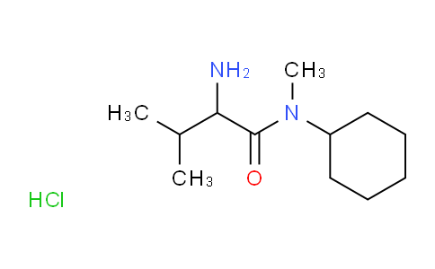 CAS No. 1236258-13-1, 2-Amino-N-cyclohexyl-N,3-dimethylbutanamide hydrochloride