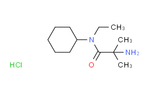 CAS No. 1220031-49-1, 2-Amino-N-cyclohexyl-N-ethyl-2-methylpropanamide hydrochloride