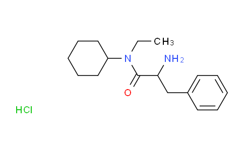 CAS No. 1236260-58-4, 2-Amino-N-cyclohexyl-N-ethyl-3-phenylpropanamide hydrochloride