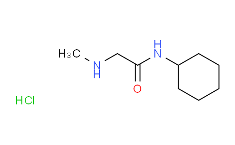 CAS No. 1220037-79-5, N-Cyclohexyl-2-(methylamino)acetamide hydrochloride
