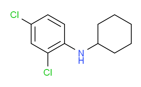 CAS No. 132666-31-0, 2,4-Dichloro-N-cyclohexylaniline