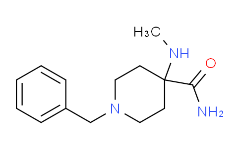 CAS No. 1024-11-9, 1-Benzyl-4-(methylamino)piperidine-4-carboxamide