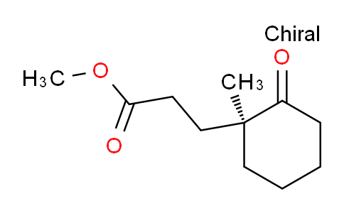 CAS No. 112898-44-9, (S)-Methyl 3-(1-methyl-2-oxocyclohexyl)propanoate