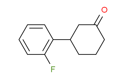 CAS No. 141632-21-5, 3-(2-Fluorophenyl)cyclohexanone