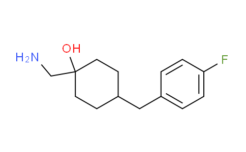 CAS No. 1217782-26-7, (1S,4S)-1-(Aminomethyl)-4-(4-fluorobenzyl)cyclohexanol