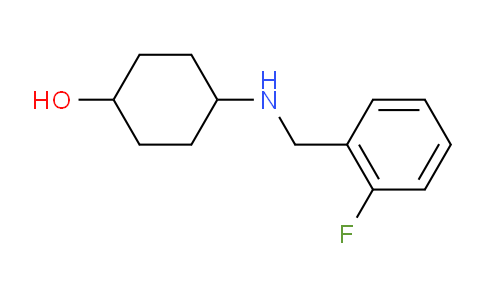 CAS No. 1261232-01-2, 4-((2-Fluorobenzyl)amino)cyclohexanol