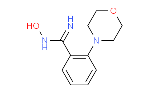 CAS No. 1021243-96-8, N'-hydroxy-2-morpholin-4-ylbenzenecarboximidamide
