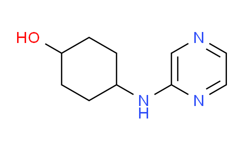 CAS No. 1289385-10-9, 4-(Pyrazin-2-ylamino)cyclohexanol