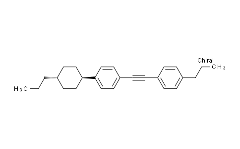 CAS No. 100558-53-0, 1-[(4-Propylphenyl)ethynyl]-4-(trans-4-propylcyclohexyl)-benzene