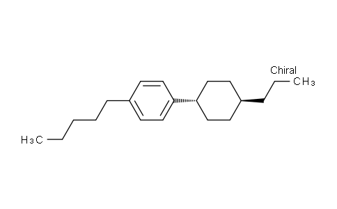 CAS No. 89363-50-8, 1-Pentyl-4-(trans-4-propylcyclohexyl)benzene