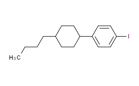 CAS No. 948553-77-3, 1-(4-butylcyclohexyl)-4-iodobenzene