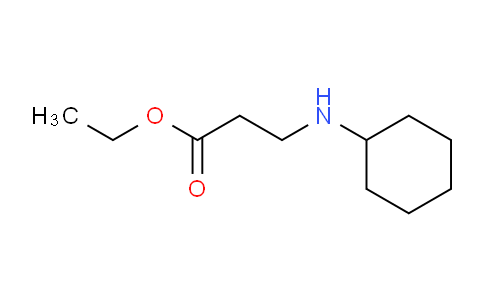 CAS No. 6635-61-6, Ethyl 3-(cyclohexylamino)propanoate