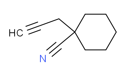 CAS No. 850011-76-6, 1-(prop-2-ynyl)cyclohexanecarbonitrile