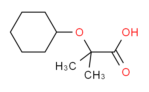 CAS No. 91007-35-1, 2-(cyclohexyloxy)-2-methylpropanoic acid