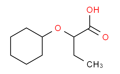 CAS No. 56674-73-8, 2-(cyclohexyloxy)butanoic acid
