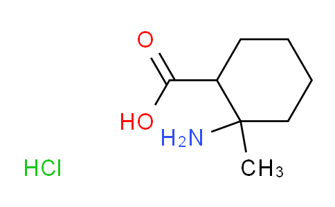 CAS No. 1423025-63-1, 2-amino-2-methyl-cyclohexanecarboxylic acid;hydrochloride