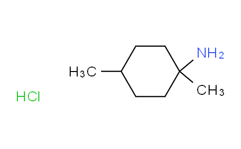 CAS No. 1081513-98-5, 1,4-dimethylcyclohexan-1-amine hydrochloride