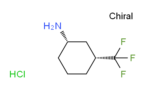 CAS No. 2231665-11-3, (1S,3R)-3-(trifluoromethyl)cyclohexanamine;hydrochloride