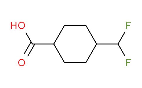 CAS No. 1378852-94-8, 4-(difluoromethyl)cyclohexane-1-carboxylic acid