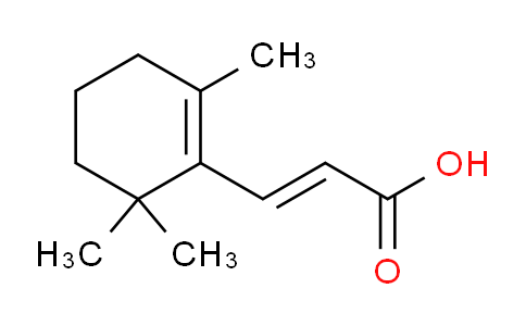 CAS No. 14393-45-4, (2E)-3-(2,6,6-trimethylcyclohex-1-en-1-yl)prop-2-enoic acid