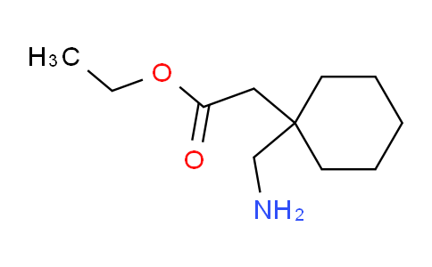 CAS No. 138799-97-0, ethyl 2-[1-(aminomethyl)cyclohexyl]acetate