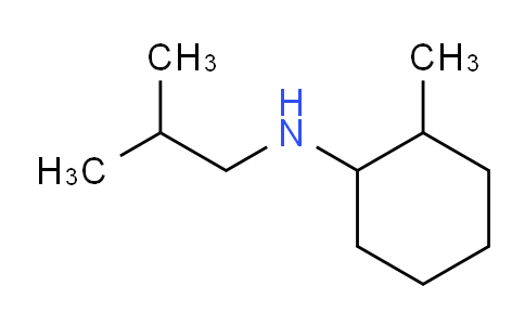 CAS No. 1019582-16-1, 2-methyl-N-(2-methylpropyl)cyclohexan-1-amine
