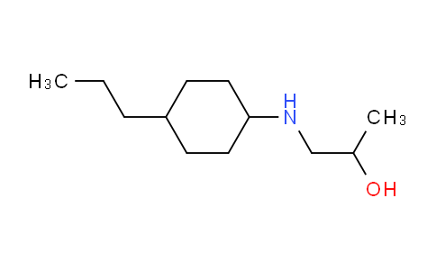 CAS No. 1153387-52-0, 1-[(4-propylcyclohexyl)amino]propan-2-ol