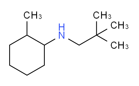 CAS No. 1251058-82-8, N-(2,2-dimethylpropyl)-2-methylcyclohexan-1-amine