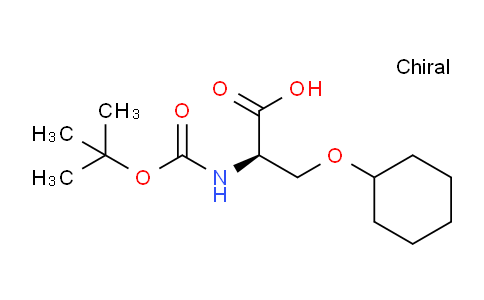 CAS No. 1239355-78-2, (2R)-2-(tert-butoxycarbonylamino)-3-(cyclohexoxy)propanoic acid