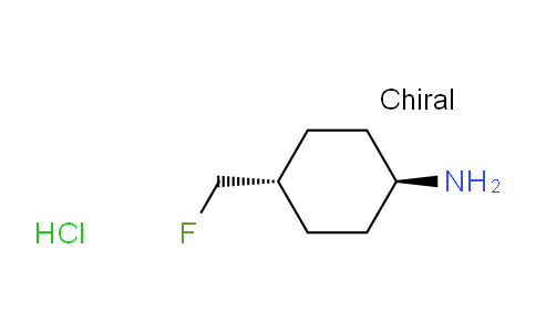 CAS No. 2375274-34-1, trans-4-(fluoromethyl)cyclohexanamine;hydrochloride