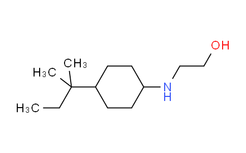 CAS No. 1039974-37-2, 2-{[4-(2-methylbutan-2-yl)cyclohexyl]amino}ethan-1-ol