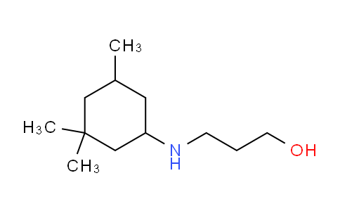 CAS No. 53444-00-1, 3-[(3,3,5-trimethylcyclohexyl)amino]propan-1-ol
